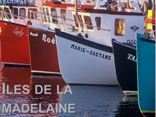 ILES DE LA
MADELAINE
 
