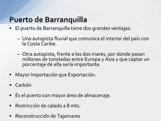 Servicios: cargue / Descargue contenedores, repesaje, movilización de contenedores para llenado,  traslado de patio a bodega.