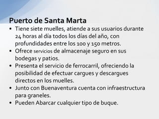 Infraestructura para cruceros.