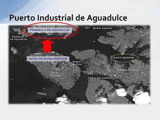 Ventajas Portuarias CompetitivasSistema Integrado de Seguridad Electrónica (SISE).Único puerto marítimo polivalente de Colombia, con terminales especializadas en contendores, granelessolidos y líquidos y multipropósito.