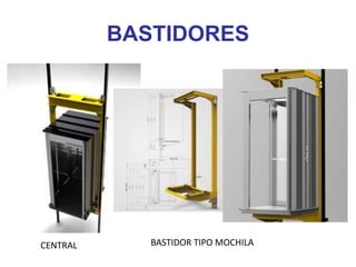 BASTIDORES
CENTRAL BASTIDOR TIPO MOCHILA
 