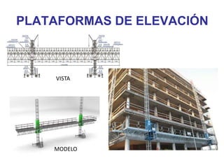 PLATAFORMAS DE ELEVACIÓN
VISTA
MODELO
 
