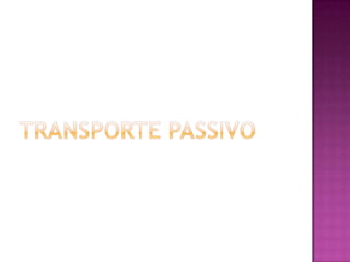 Transporte Passivo