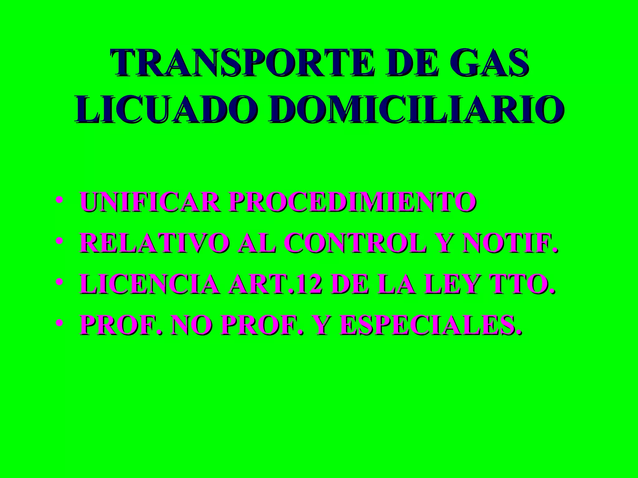 Transporte de carga ppt