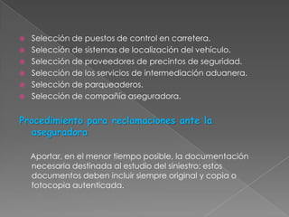 Verificación de los documentos legales. 