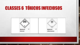 CLASSES 6 TÓXICOS INFECIOSOS
 
