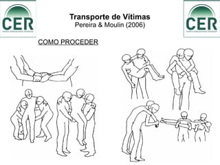 Transporte de Vítimas
Pereira & Moulin (2006)
COMO PROCEDER
 