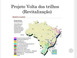 Projeto Volta dos trilhos  (Revitalização) 
