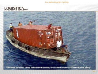 LOGISTICA…. 
Por :JAIRO ROSERO CASTRO 
307 
 