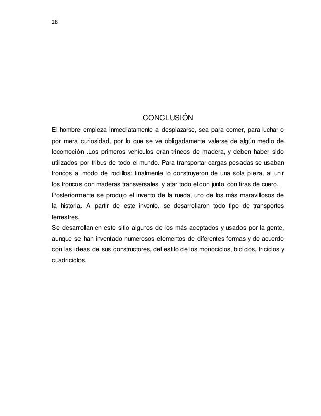 Monografia transporte