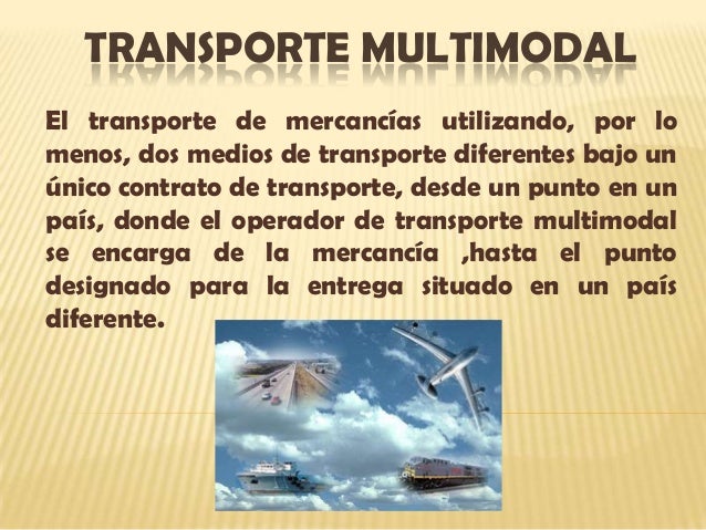 Transporte Multimodal