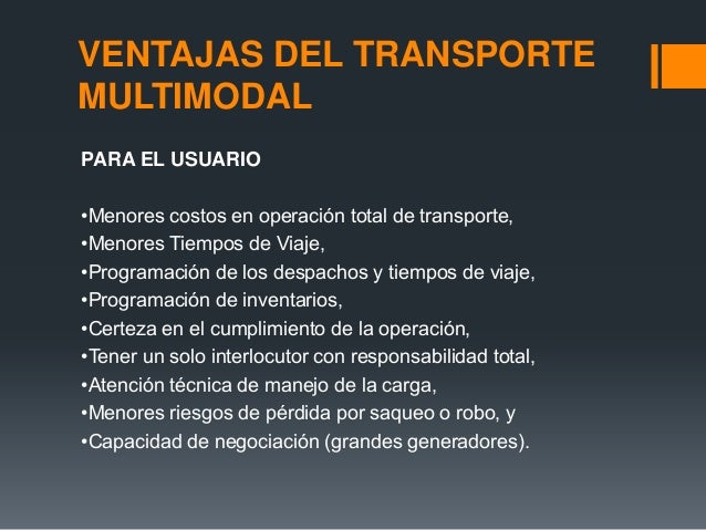 Transporte multimodal