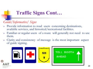 Guide Informative Signs Transport Eng. Chap 5.pdf and road safety | PDF