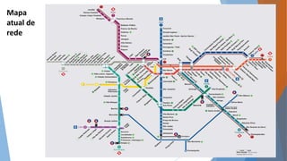 Mapa 
atual de 
rede 
 