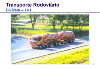 19
Transporte Rodoviário
Bi-Trem – 74 t
 