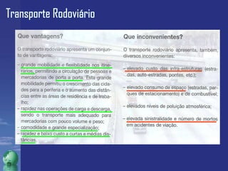 Transporte Rodoviário 