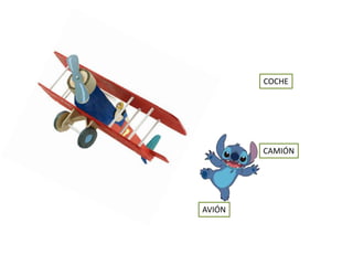 AVIÓN
COCHE
CAMIÓN
 