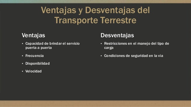 Transporte terrestre