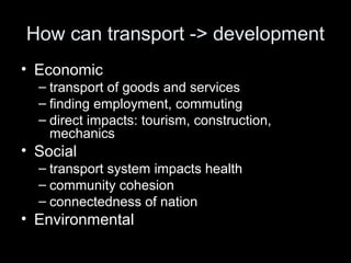 Transport Development Icon Transport for development | PPT