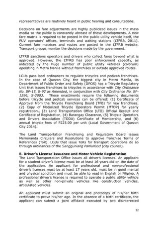 Lto Resolution Land-Based Transport Governance in the Philippines: Focus on Metro ...