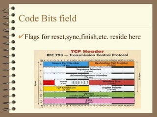 Code Bits field Flags for reset,sync,finish,etc. reside here 