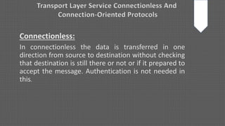 Transport layer | PPTX
