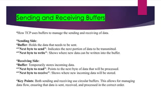 Reciving Buffer Understanding the Transport Layer: MUX, DEMUX, Process-to-Process ...