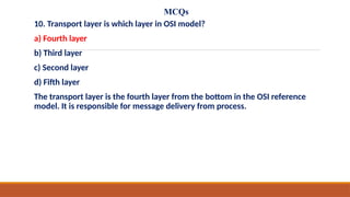 Application Layer in Computer Networks part 2 | PPTX