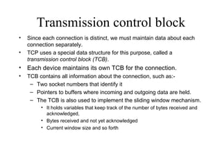 Transport Layer [Autosaved] | PPT