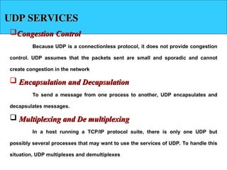 Computer Network - Transport Layer Services | PPT
