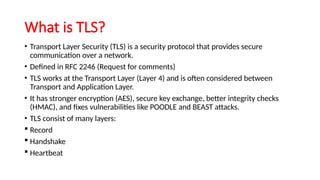 Comprehensive Overview of Transport Layer Security (TLS) Protocol and ...