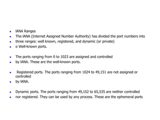 Transport layer TCP and UDP.ppt