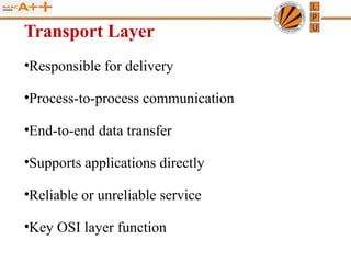 Transport layer Protocols TCP and UDP.ppt