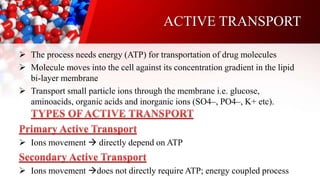 Transport mechanism biopharma