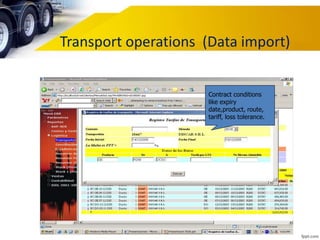Implementation Data Import Transport Transport Payment | PPTX