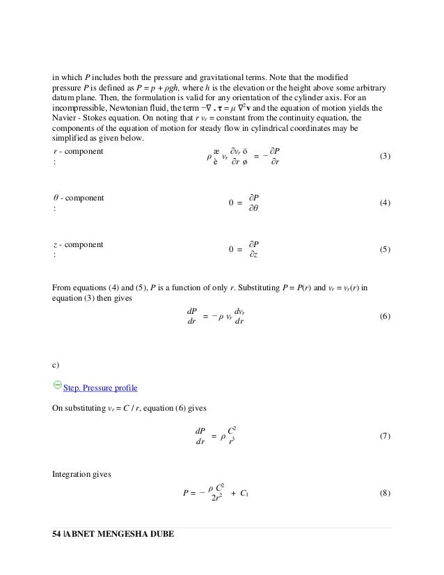Transport Phenomena Solved Problems