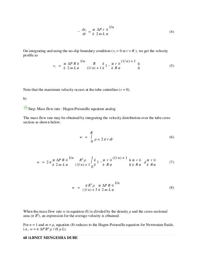 Transport Phenomena Solved Problems