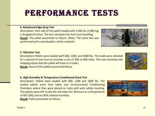 PERFORMANCE TESTS 