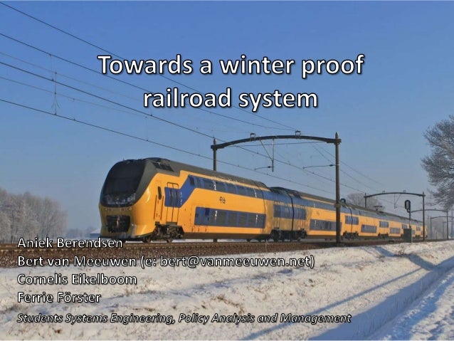 to a locomotive in winter analysis