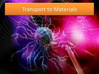 Transport to Materials
 