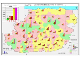 Carte N° 05Wilaya de Tizi-Ouzou : Population
occupée
Carte N° 05 :
41
 