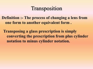 Transposition | PPT
