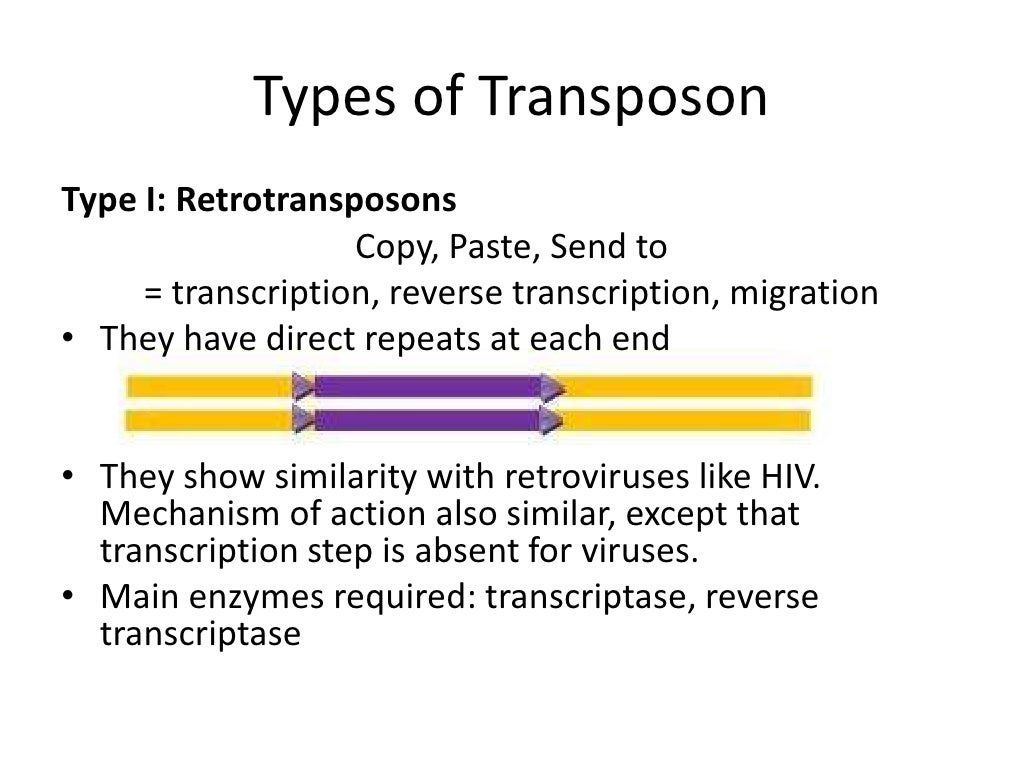 Transposons the jumping genes