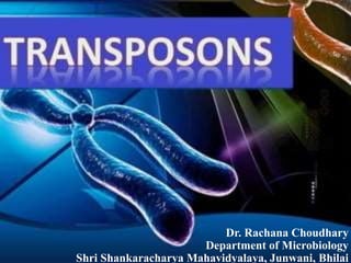 Dr. Rachana Choudhary
Department of Microbiology
Shri Shankaracharya Mahavidyalaya, Junwani, Bhilai
 