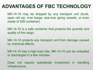 New Technology in transportation and storage of bulk cargo | PPT