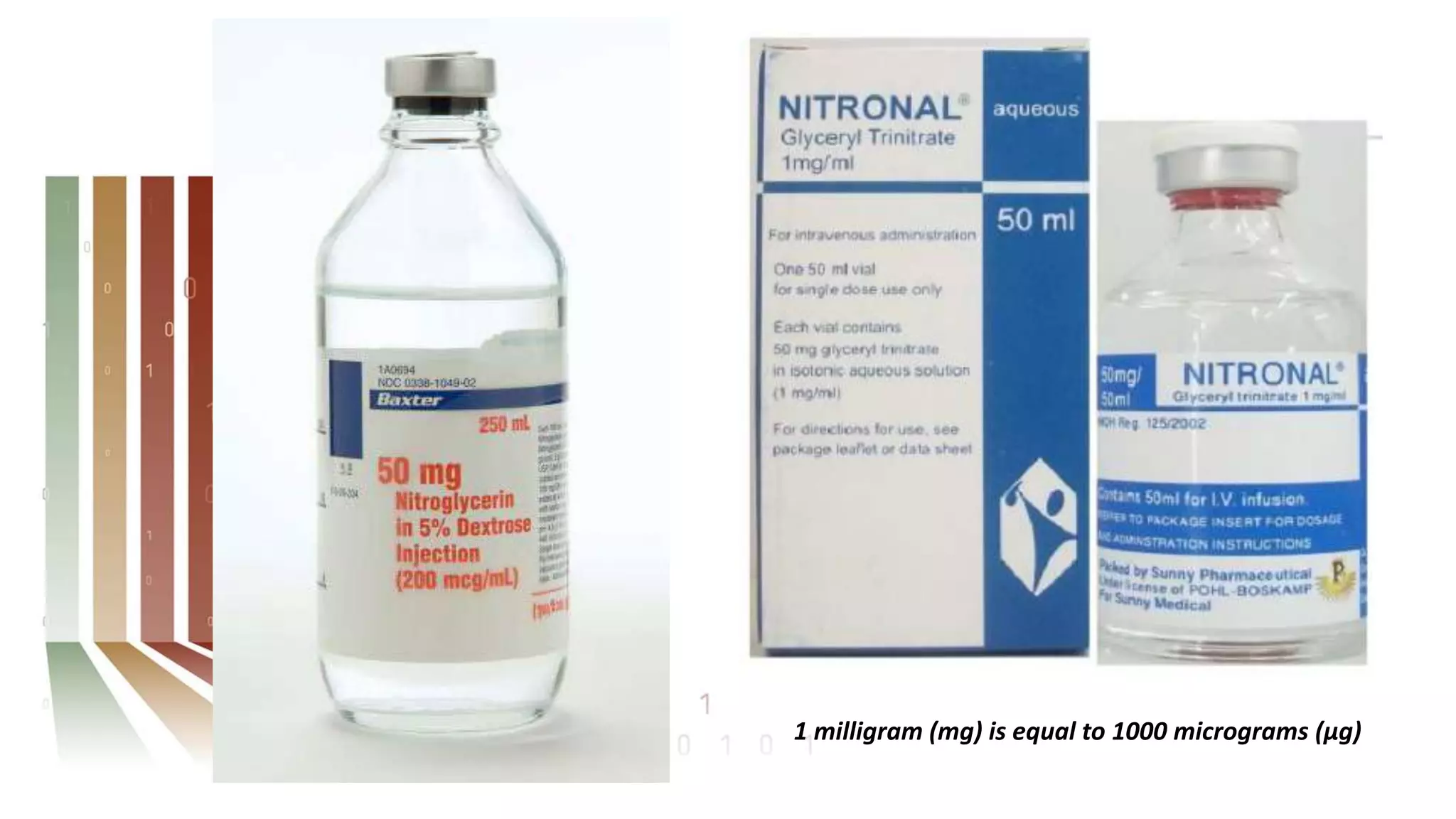 1 milligram (mg) is equal to 1000 micrograms (μg)
 
