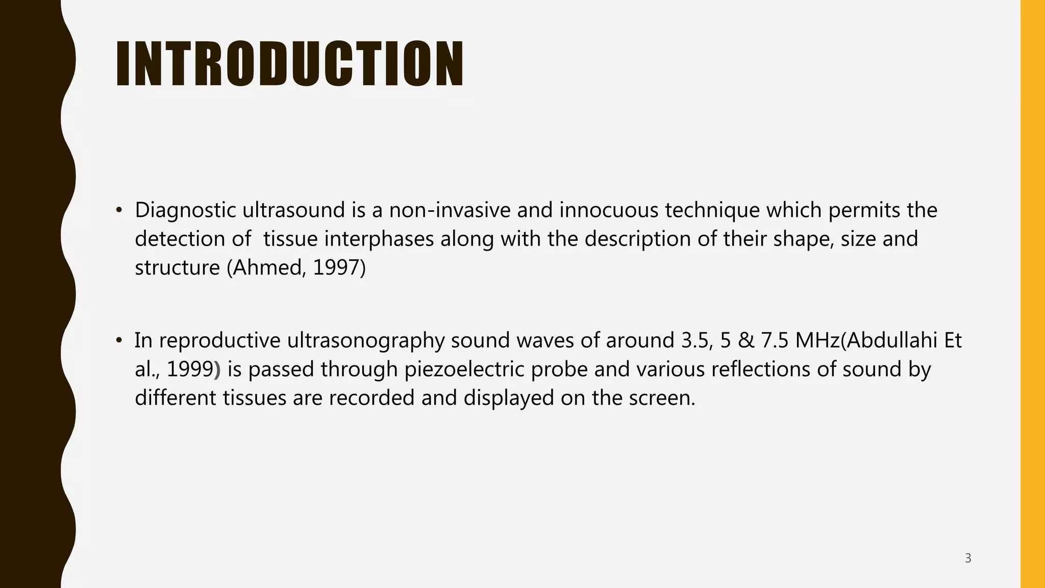 Transrectal ultrasonography in reproductive management of cattle | PPTX