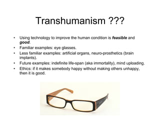 Transhumanism and Religion | PPT