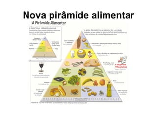 Nova pirâmide alimentar
 