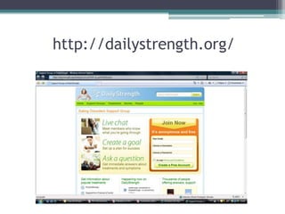 http://dailystrength.org/

 